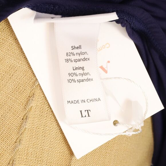 ANDIE The Bali One Piece Tall L LT Navy Blue Swim Bathing Suit #AO081 NWT B68 - Picture 6 of 6